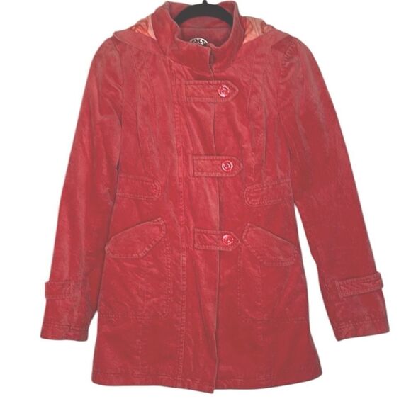 Anthropologie Jackets & Blazers - Anthropologie Idra Soft Coral Jacket Unique Corduroy
